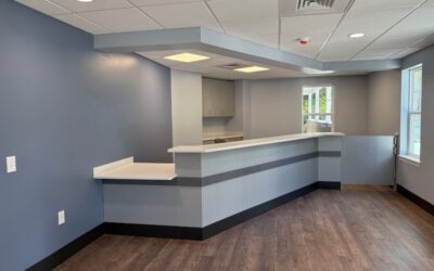 Hopewell Veterinary Hospital Reception Area